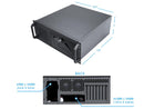 Rosewill 4U Server Chassis Rackmount Case | 7 3.5" Bays, 2 5.25" Devices| ATX,