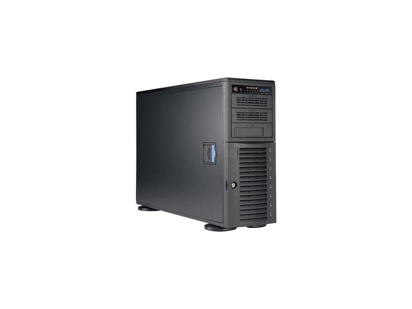 SUPERMICRO SuperChassis CSE-743AC-1K26B-SQ Black 4U Tower Server Case 1200W