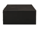 SILVERSTONE Black Acrylic and plastic front panel, 0.8mm steel body Milo series