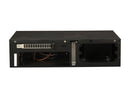 SILVERSTONE Black Acrylic and plastic front panel, 0.8mm steel body Milo series