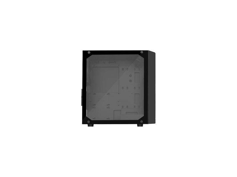 SilverStone Precision Series PS15 SST-PS15B-G Black Steel / Plastic / Tempered