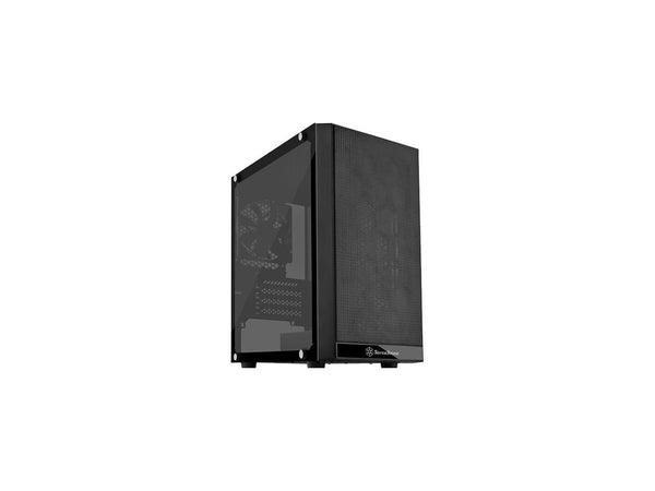 SilverStone Precision Series PS15 SST-PS15B-G Black Steel / Plastic / Tempered
