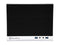 SilverStone SG13WB-Q Black / White Plastic front panel with faux aluminum