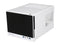 SilverStone SG13WB-Q Black / White Plastic front panel with faux aluminum