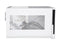 SilverStone SG13WB-Q Black / White Plastic front panel with faux aluminum