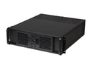 iStarUSA 3U Stylish Zinc-Coated Steel Rackmount Server Chassis Front-Mounted ATX