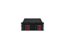 iStarUSA D-410-B8SA-RED Red Zinc-Coated Steel 4U Rackmount Server Case