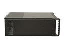 iStarUSA D-400-6-Black Black Steel 4U Rackmount Compact Stylish Server Chassis 6