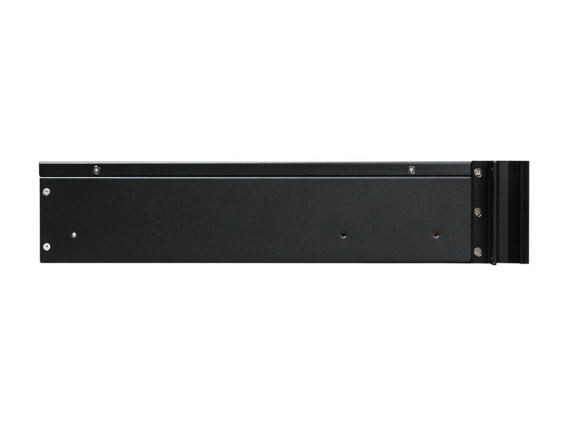 iStarUSA D-213-MATX-SILVER Metal/ Aluminum 2U Rackmount microATX Server Chassis