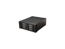 iStarUSA D400-6SE-BK 4U Rackmount Compact Stylish Server Chassis 6 External