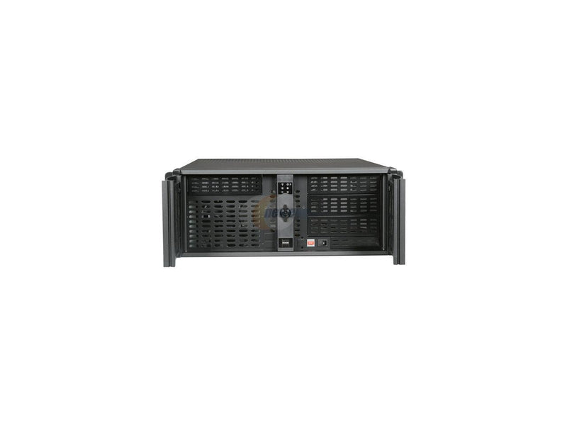 iStarUSA D-400 Black Aluminum / Steel 4U Rackmount Compact Stylish Chassis -