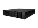 iStarUSA D-260HN Black Aluminum 2U Rackmount Compact 6x 3.5" Bay Trayless