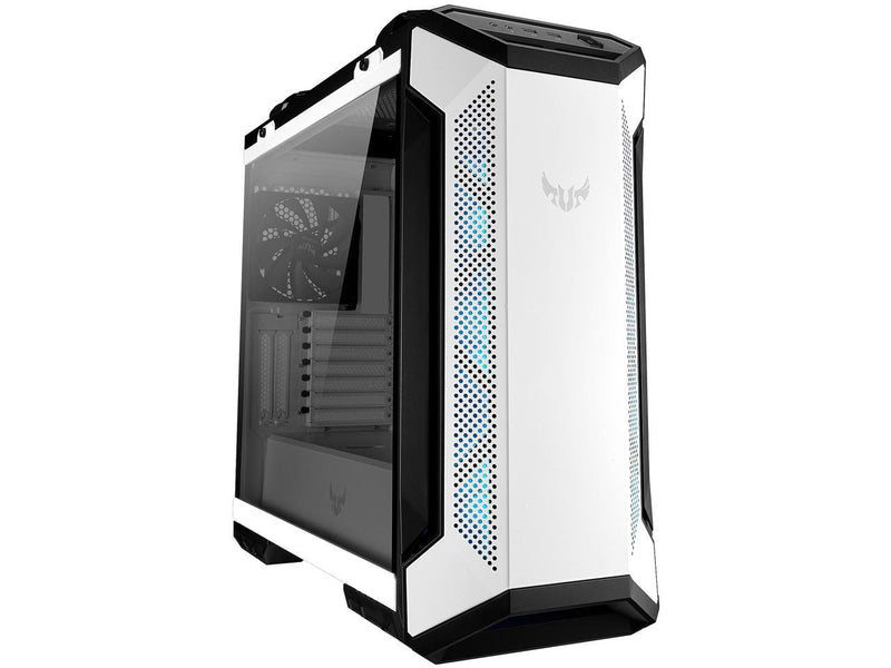 ASUS TUF Gaming GT501 White Edition Mid-Tower Computer Case for up to