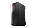 ASUS ROG Z11 Mini-ITX/DTX Gaming Case with Patented 11° Tilt Design, Compatible