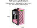 ASUS GT301 TUF GAMING CASE/PINK/HANDLE 90DC0046-B40000 Pink Steel / Tempered