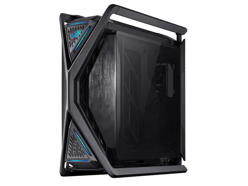 ASUS ROG Hyperion GR701 EATX full-tower computer case with semi-open structure,