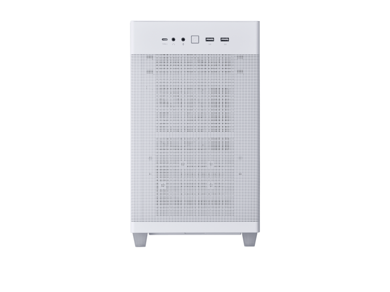 ASUS Prime AP201 White MicroATX Tempered Glass Edition Supports Graphics Cards