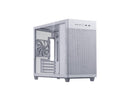 ASUS Prime AP201 White MicroATX Tempered Glass Edition Supports Graphics Cards