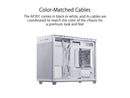ASUS Prime AP201 White MicroATX Tempered Glass Edition Supports Graphics Cards