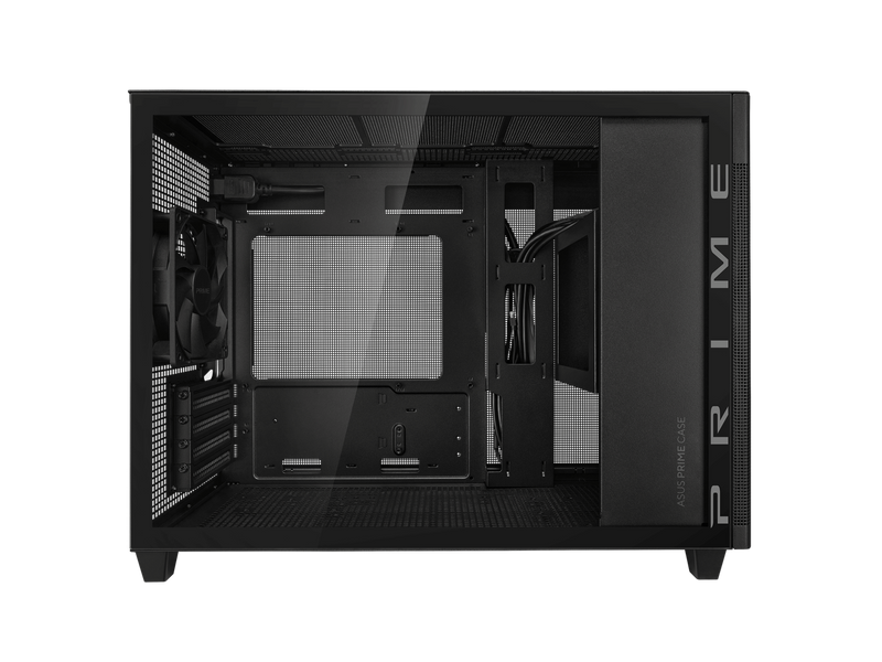 ASUS Prime AP201 Black MicroATX Tempered Glass Edition Supports Graphics Cards