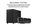 ASUS AP201 ASUS PRIME CASE TG BLACK Black Steel, Plastic/Steel, Plastic, TG