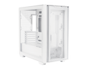 ASUS A21/WHT// Micro ATX Computer Case Steel / Plastic / Tempered Glass-White