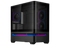 ASUS Prime AP202 ARGB Black mATX case with fully tempered curved glass, supports