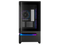 ASUS Prime AP202 ARGB Black mATX case with fully tempered curved glass, supports