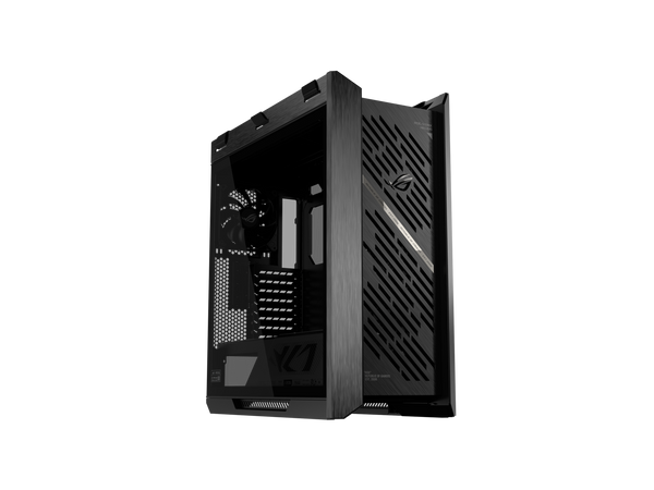 The ASUS ROG Strix Helios II is an EATX mid-tower gaming PC case featuring dual