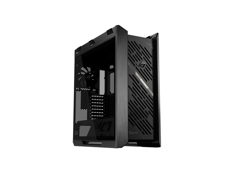 The ASUS ROG Strix Helios II is an EATX mid-tower gaming PC case featuring dual
