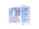 ASUS A32 PLUS White ATX gaming PC case, support 360mm radiators and 420mm