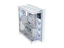 ASUS ROG Cronox ARGB White Edition Gaming PC Case, Four ARGB Fans, Curved
