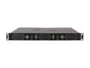 Athena Power RM-1U100DD308 Black Aluminum Front Panel and 1.2mm Steel 1U