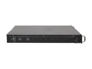 Athena Power RM-1U100DD308 Black Aluminum Front Panel and 1.2mm Steel 1U