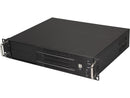 Athena Power RM-2U200H608 Black Aluminum / Steel 2U Rackmount Server Case 600W
