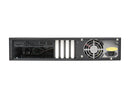 Athena Power RM-2U200H608 Black Aluminum / Steel 2U Rackmount Server Case 600W
