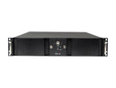 Athena Power RM-DD2U24E608 Black 1.2mm Steel 2U Rackmount Server Case 600W 80