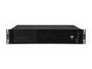 Athena Power RM-2U200HR65U2 Black Brushed Aluminum Front Bezel / 1.2mm SECC 2U