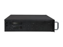 Athena Power RM-2U200HR65U2 Black Brushed Aluminum Front Bezel / 1.2mm SECC 2U