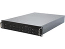 Athena Power RM-2U2083HE12 Silver / Black 1.2mm SGCC 2U Rackmount Server Case 2U