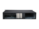 Athena Power RM-2UC238 Black 1.0mm SECC 2U Rackmount Server Case PS3 Single 2