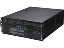 Athena Power RM-4U8G1043 Black SGCC (T = 1.2mm) 4U Rackmount Server Case