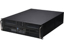 Athena Power RM-3U8G525 Black SGCC (T=1.2mm) 3U Rackmount Server Case Athena