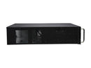 Athena Power RM-3U8G525 Black SGCC (T=1.2mm) 3U Rackmount Server Case Athena
