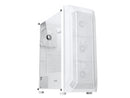 SAMA SAMA-Z4 White Steel / Tempered Glass ATX Mid Tower Computer Case