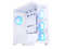 Sama AR01-RGB-W White Dual USB3.0 and Type C, Dual Tempered Glass Micro -ATX