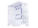 Sama AR01-RGB-W White Dual USB3.0 and Type C, Dual Tempered Glass Micro -ATX