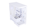 Sama AR01-RGB-W White Dual USB3.0 and Type C, Dual Tempered Glass Micro -ATX