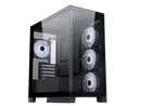 Sama AR01-RGB-BK Black Dual USB3.0 and Type C, Dual Tempered Glass Micro -ATX