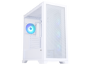 Sama TS01-RGB-W White Dual USB3.0 and Type C Tempered Glass ATX Full Tower